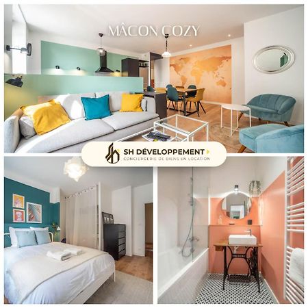 Macon Cozy / Appartement Central 100M² / 8 Pers Exterior photo