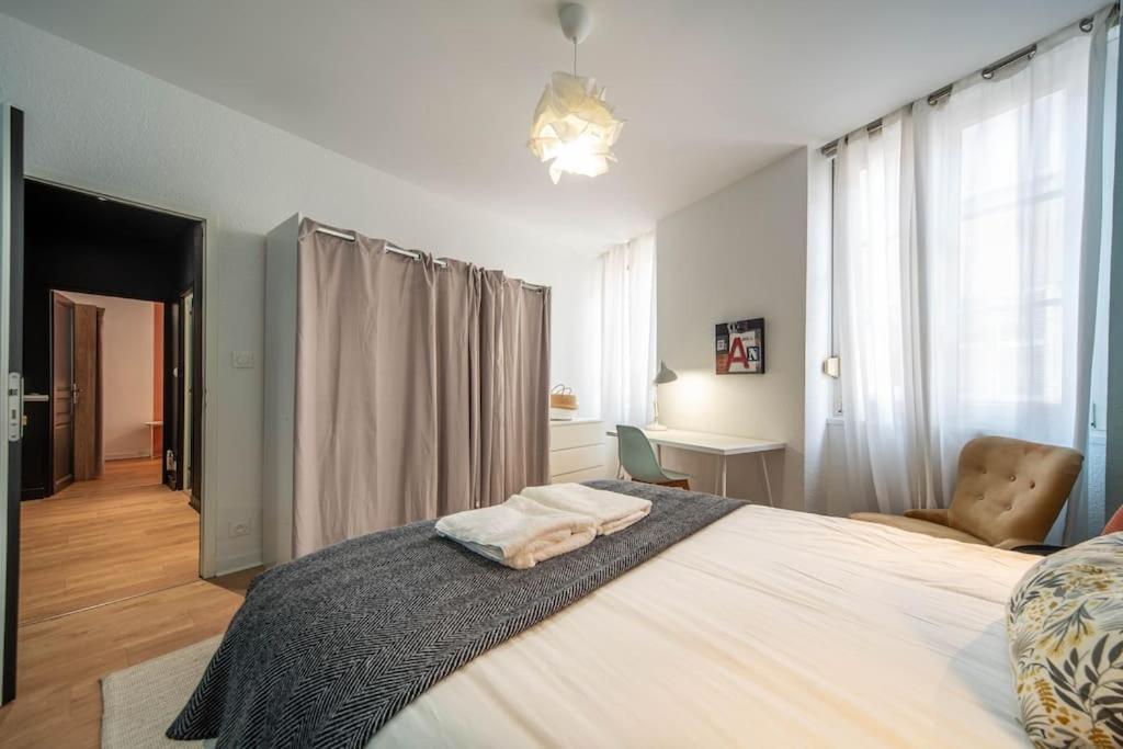 Macon Cozy / Appartement Central 100M² / 8 Pers Exterior photo