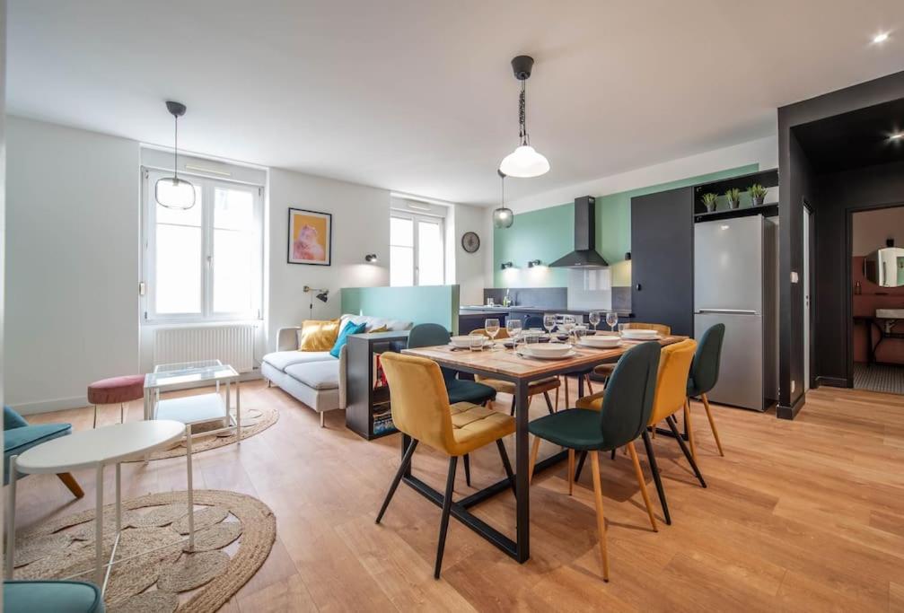 Macon Cozy / Appartement Central 100M² / 8 Pers Exterior photo