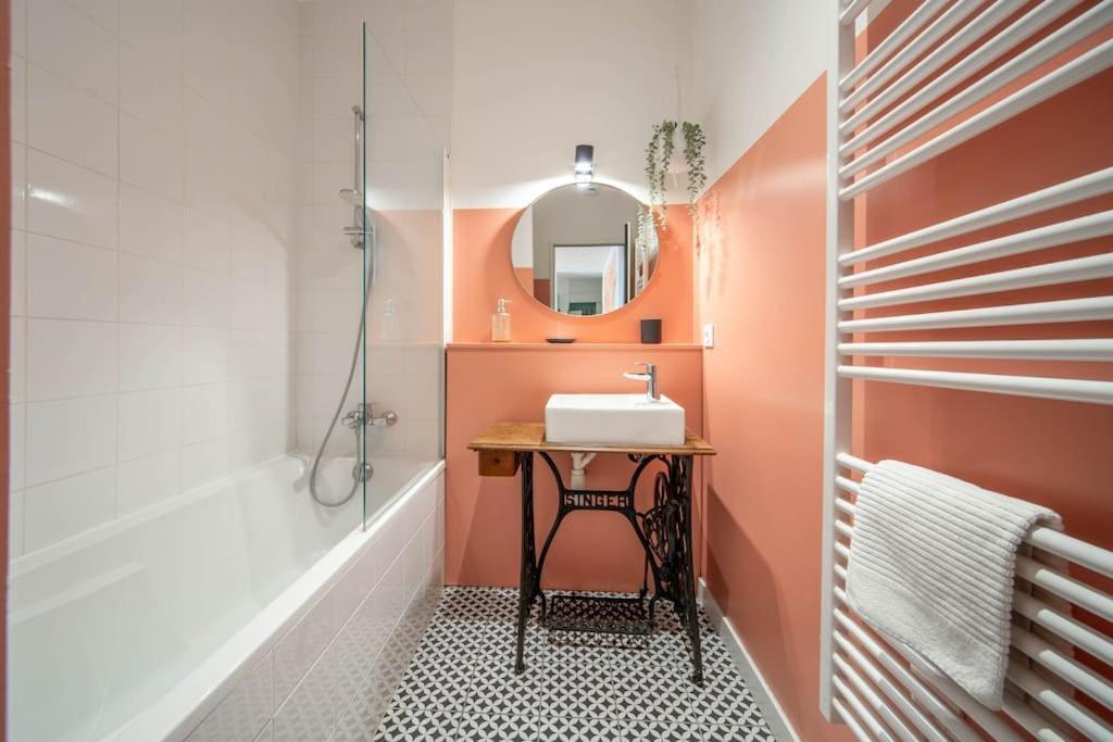 Macon Cozy / Appartement Central 100M² / 8 Pers Exterior photo